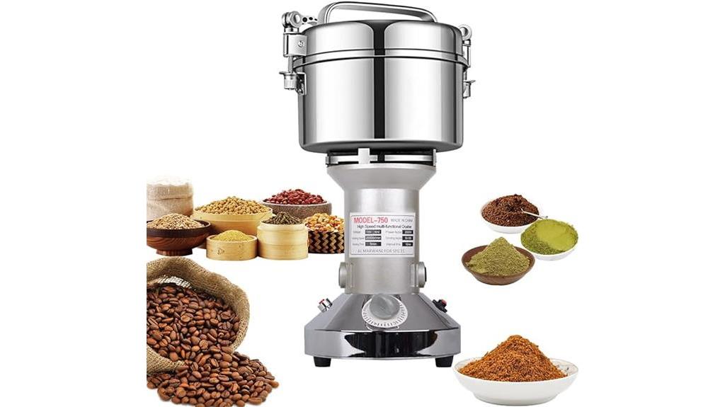 electric stainless steel grinder