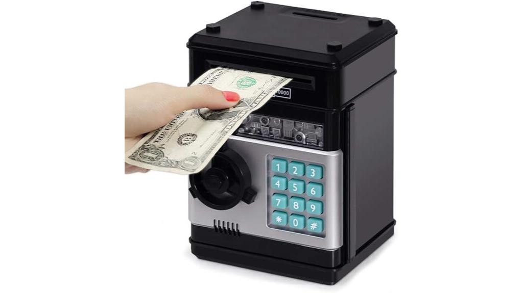 electronic piggy bank for kids