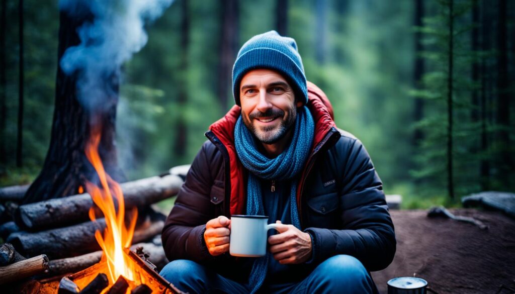 enjoy campfire coffee