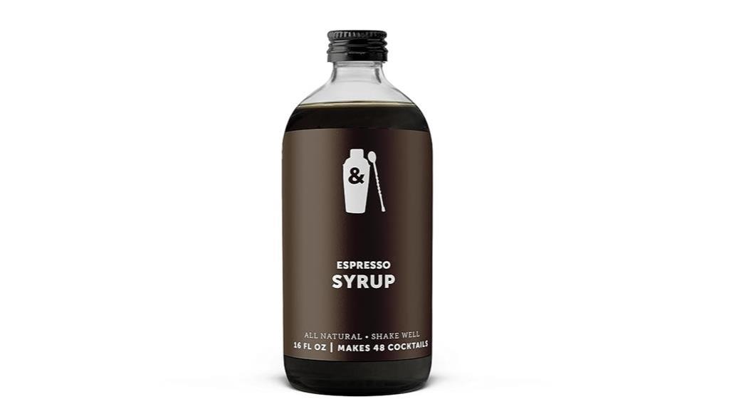 espresso cocktail syrup subscription