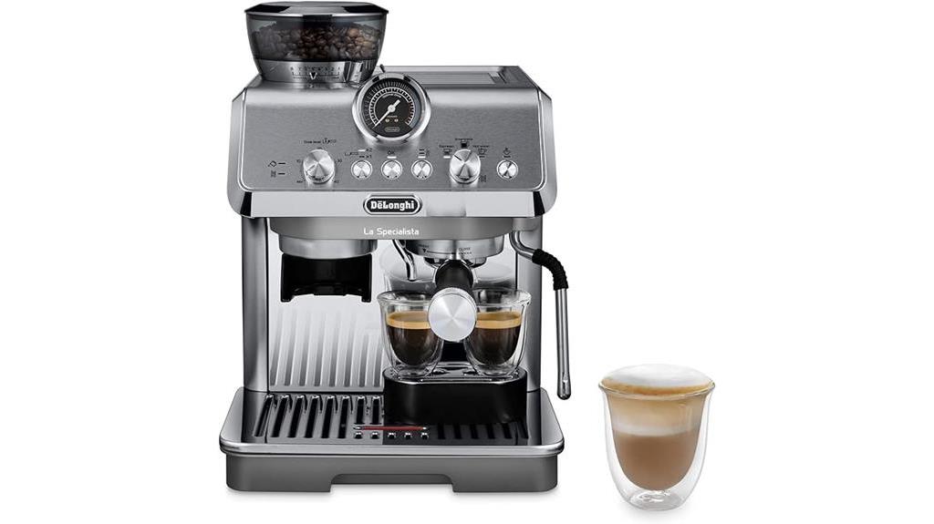 espresso machine by delonghi