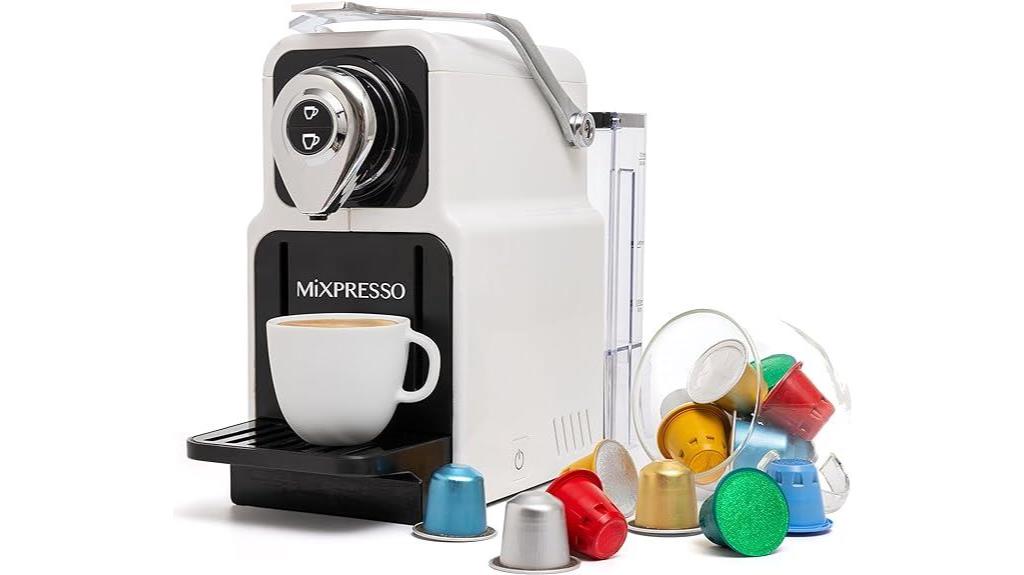 espresso machine for capsules