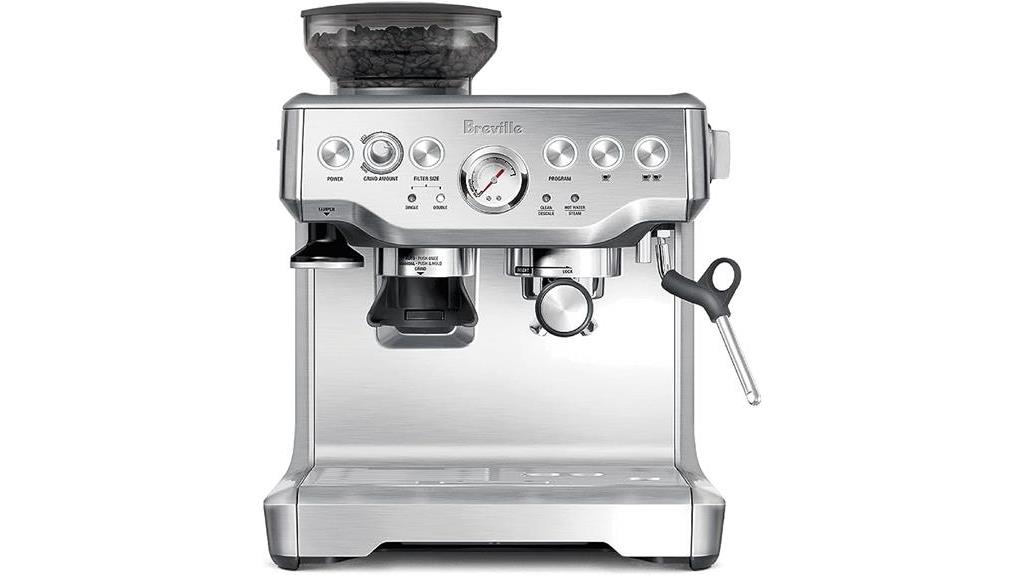 espresso machine stainless steel