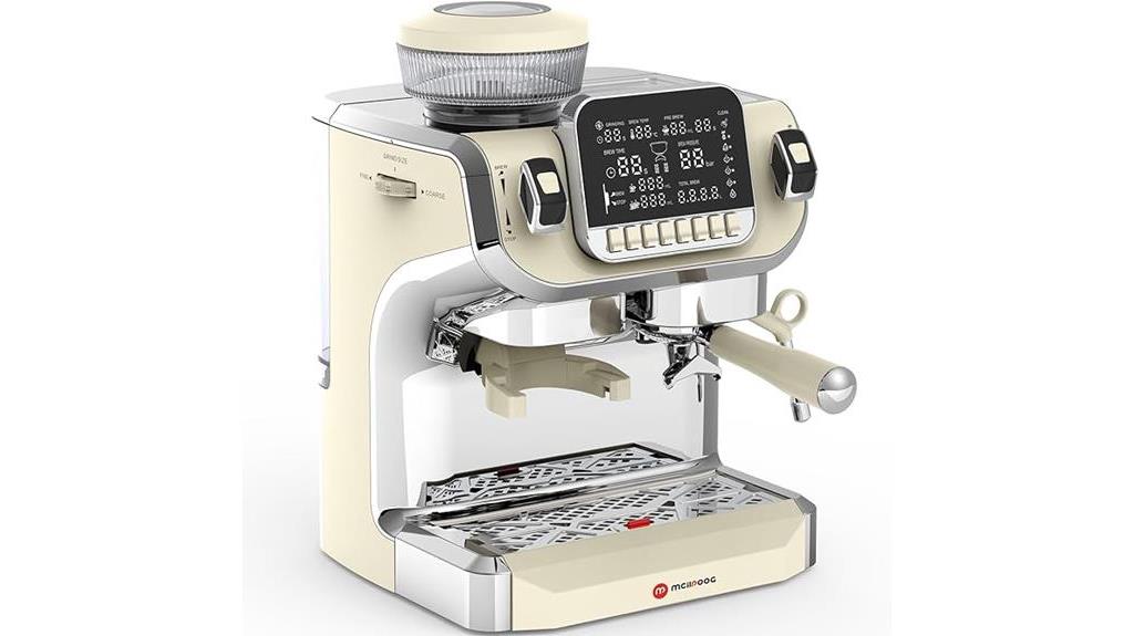 espresso machine with frother