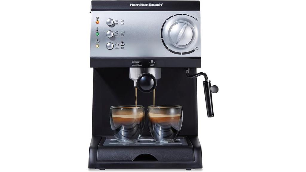 espresso machine with frother