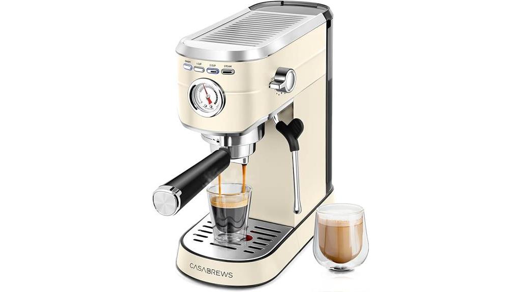 espresso machine with frother