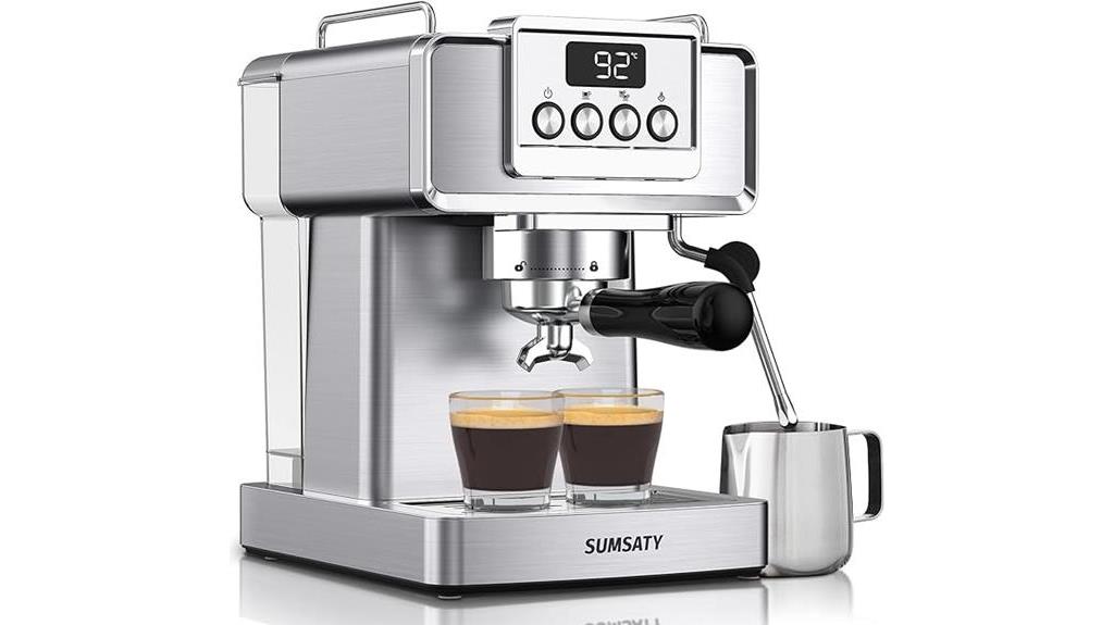 espresso machine with frother