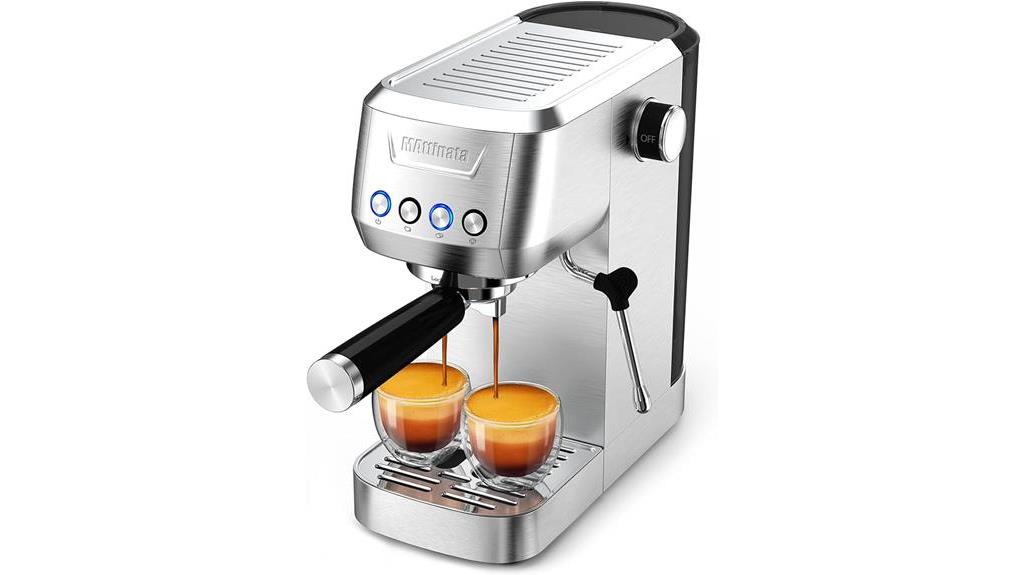 espresso machine with frother