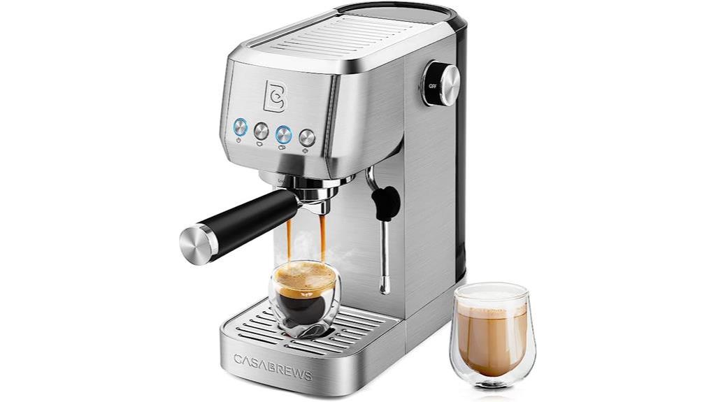 espresso machine with frother