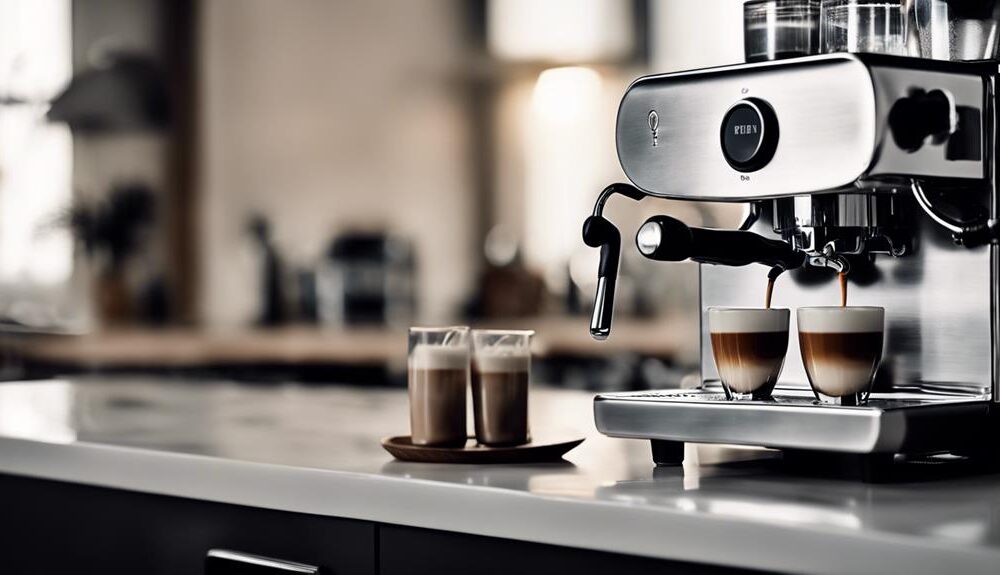 espresso machines with dispenser