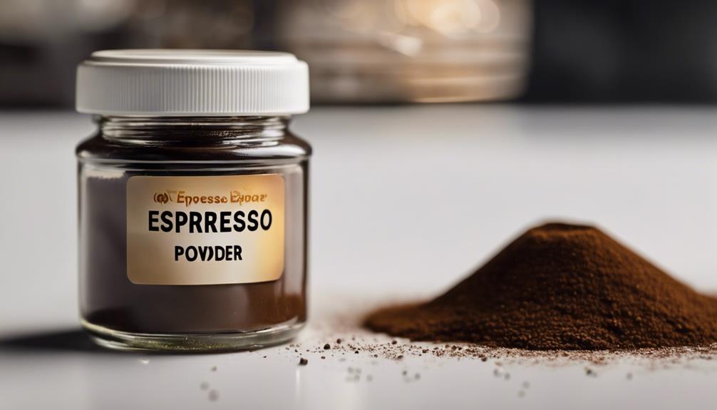 espresso powder usage explained