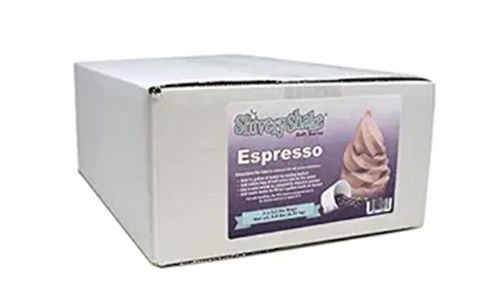 espresso soft serve mix