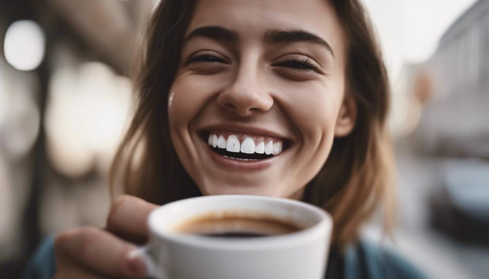 espresso stains teeth naturally