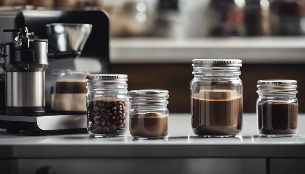 espresso storage essentials addressed