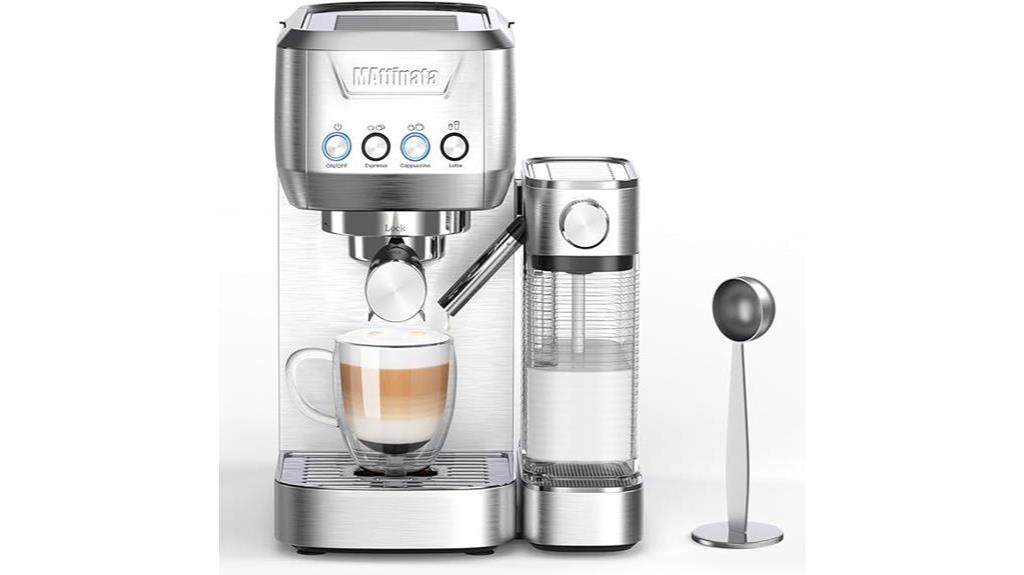 espresso with automatic frother