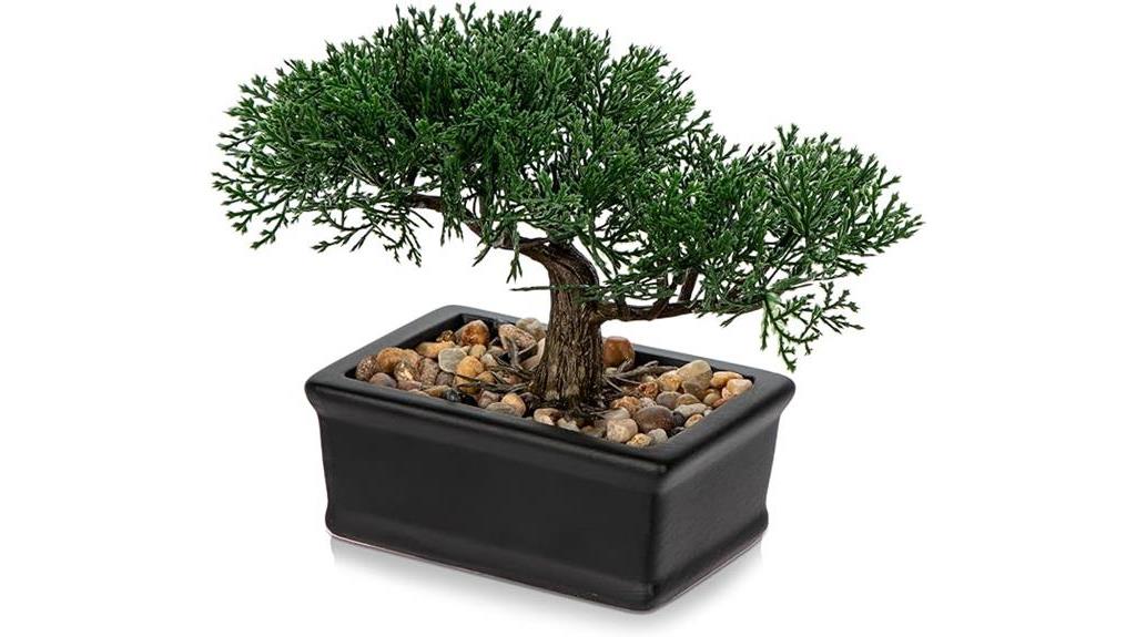 faux bonsai tree decor