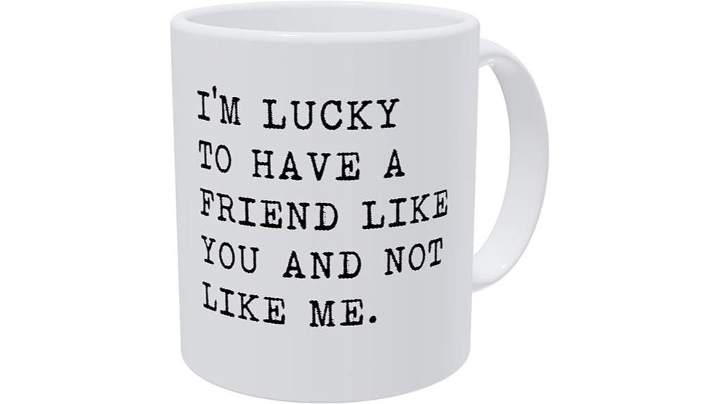 friendship and humor mug