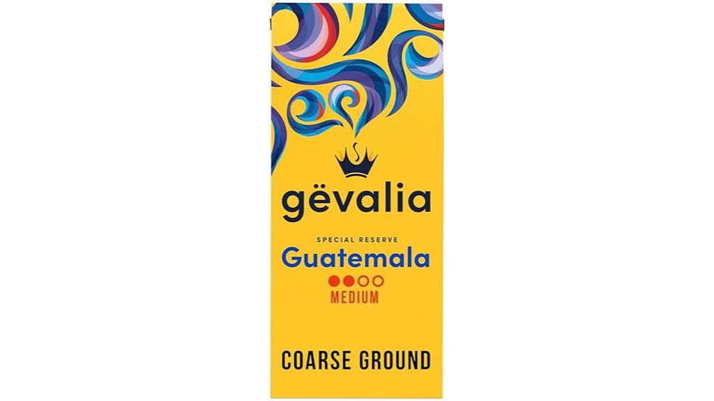 gevalia guatemala coarse ground