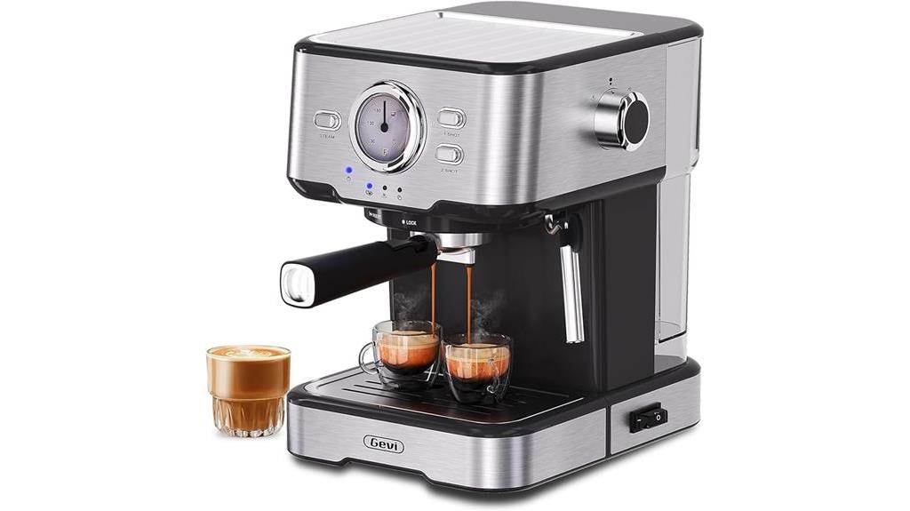 gevi espresso machine details