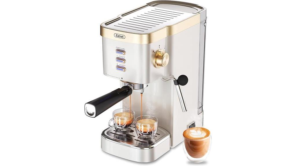 gevi espresso machine features