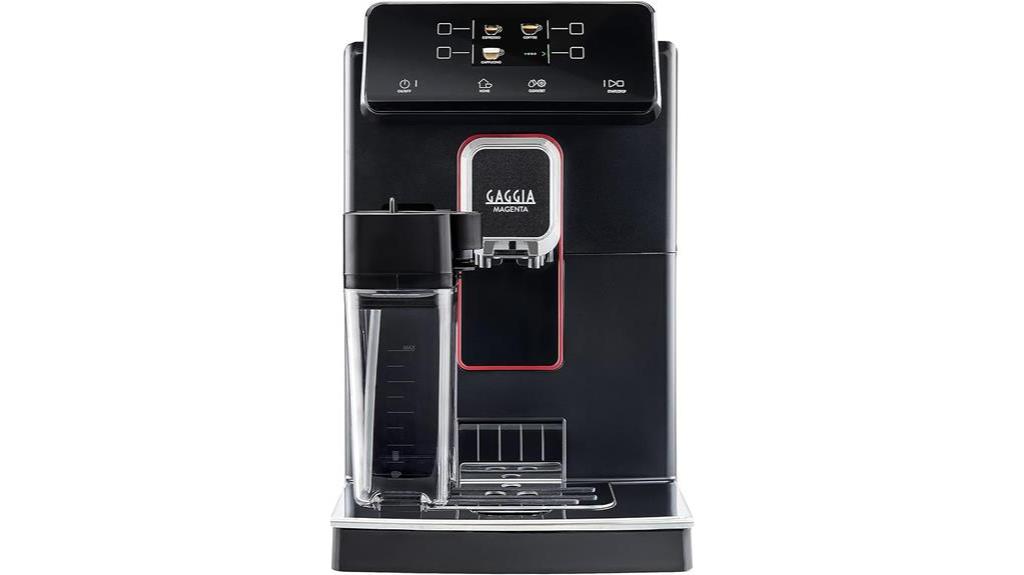 high end coffee machine features