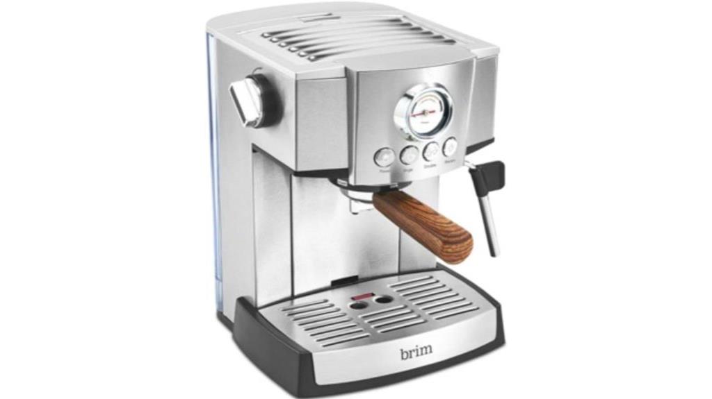 high end espresso machine features