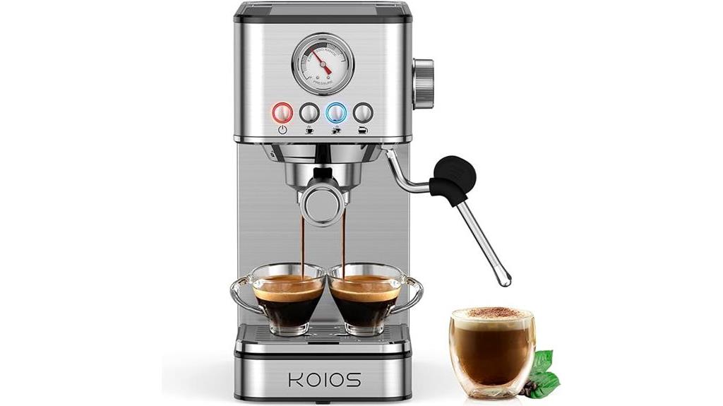 high pressure espresso machine