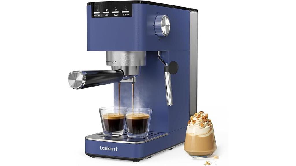 high pressure espresso machine features