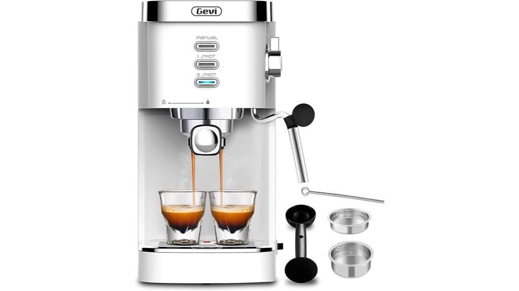 high pressure gevi espresso machines