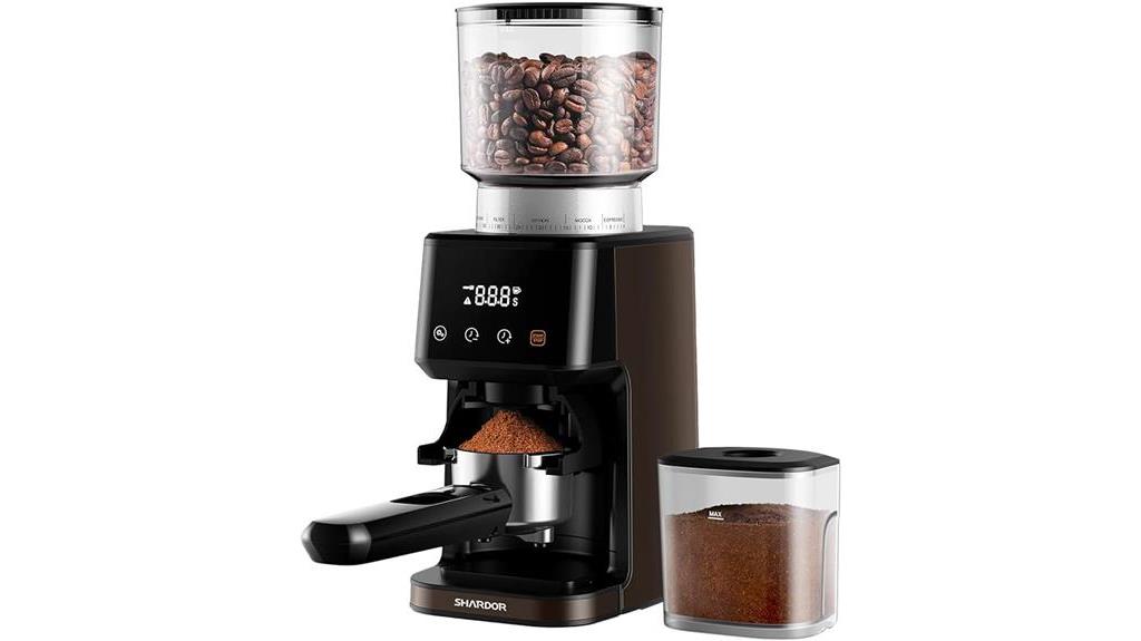 high quality burr coffee grinder