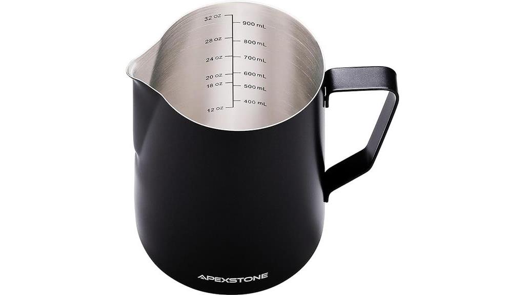high quality espresso steaming pitcher