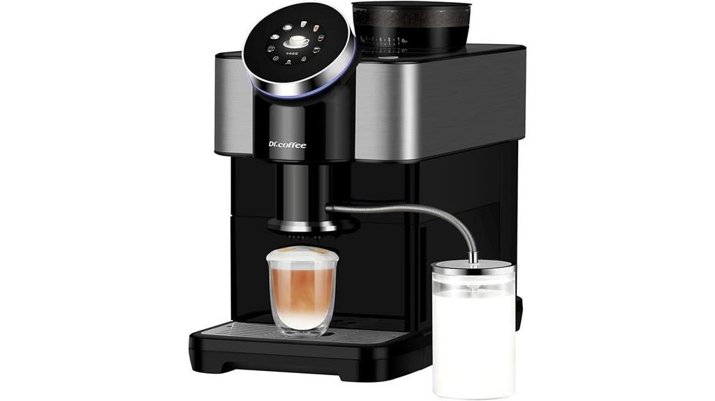 high tech coffee machine quality