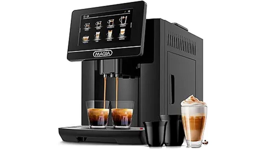 highly functional espresso machine