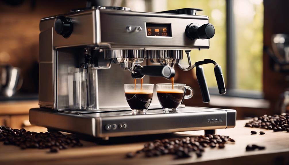 home espresso machine features