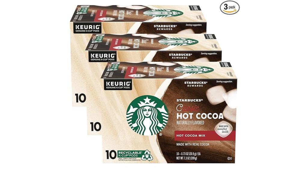 hot cocoa k cup pods