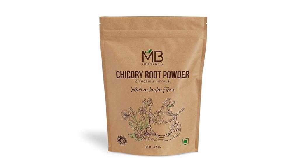 instant chicory granulated powder