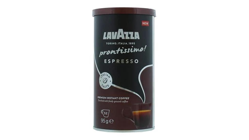 instant espresso coffee lavazza