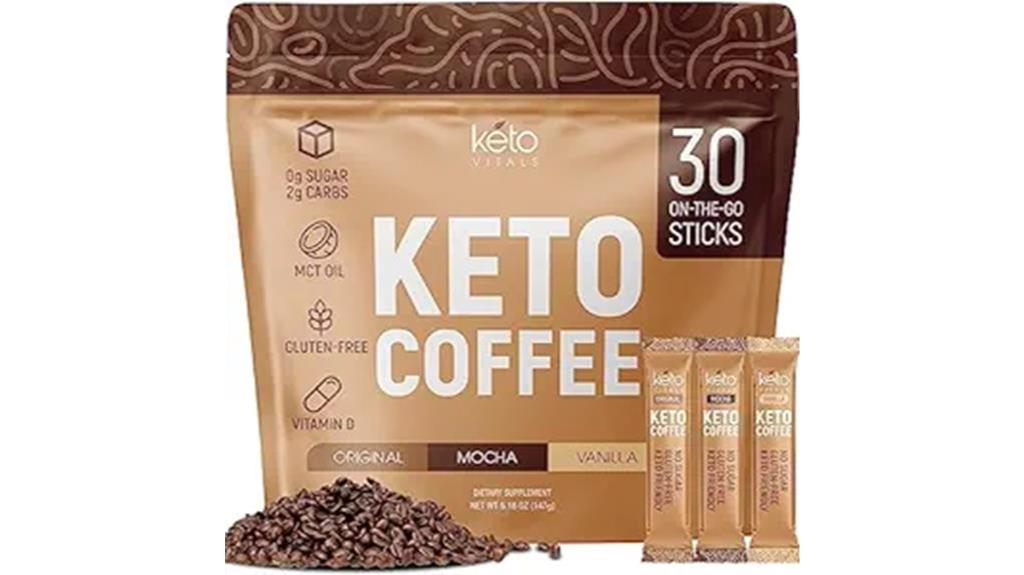 instant keto coffee packets
