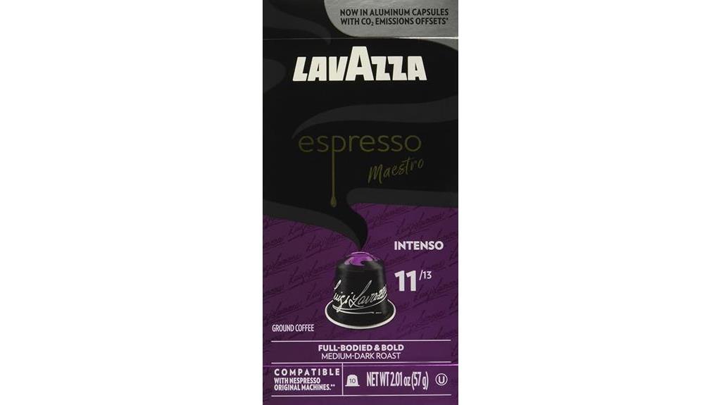 intense espresso in capsules