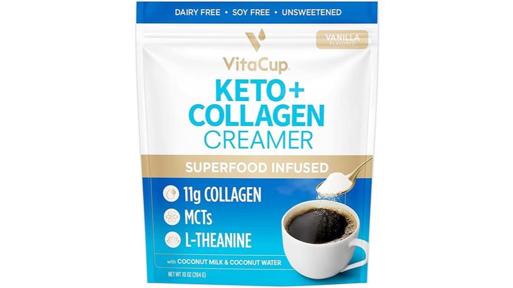 keto collagen coffee creamer
