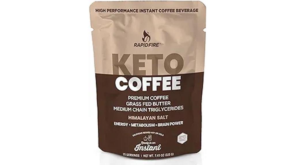 ketogenic instant coffee mix