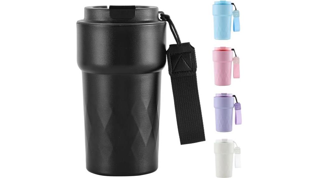 leak proof insulated travel mug