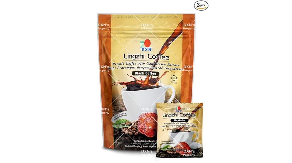 lingzhi black coffee bundle