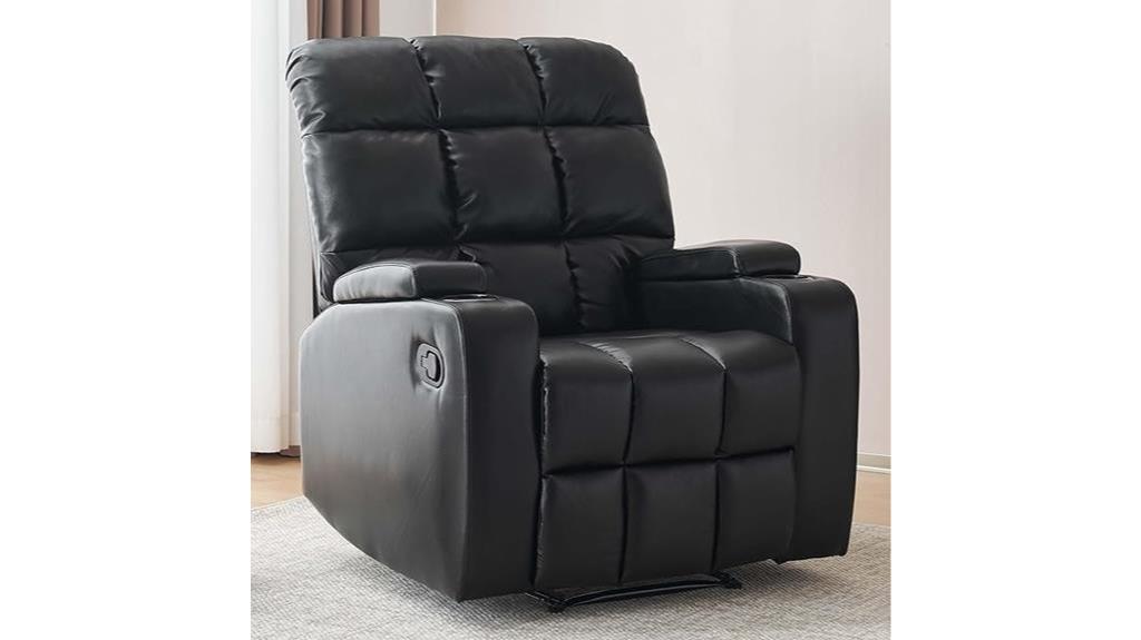 luxurious recliner chair features