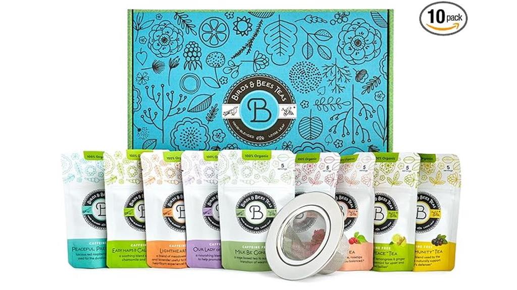 maternity tea sampler set