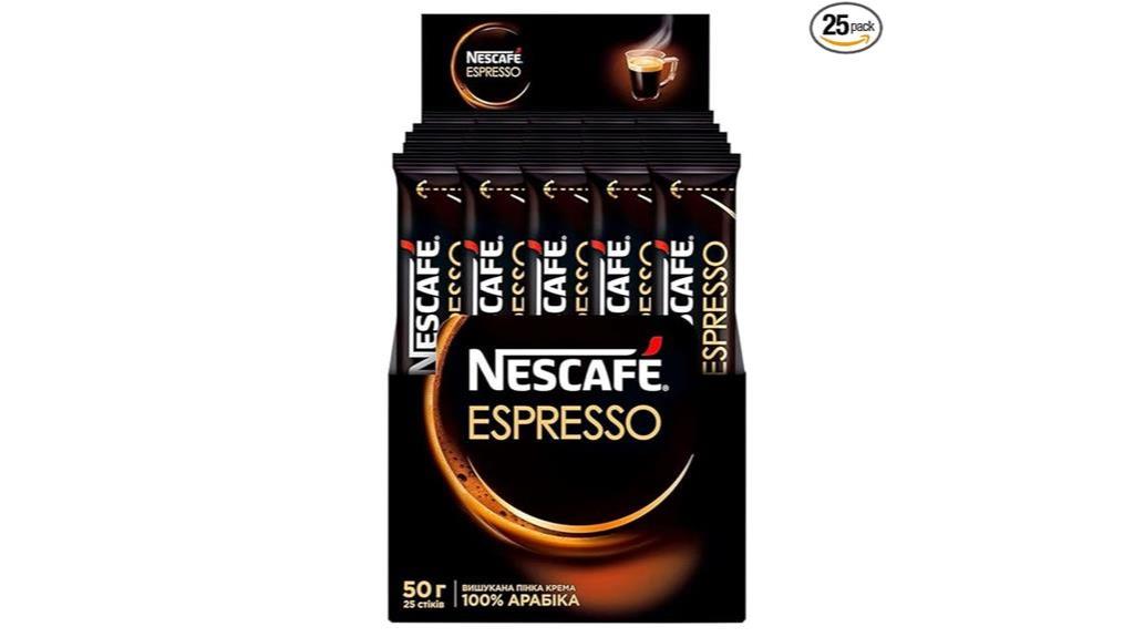 nescafe espresso instant sticks