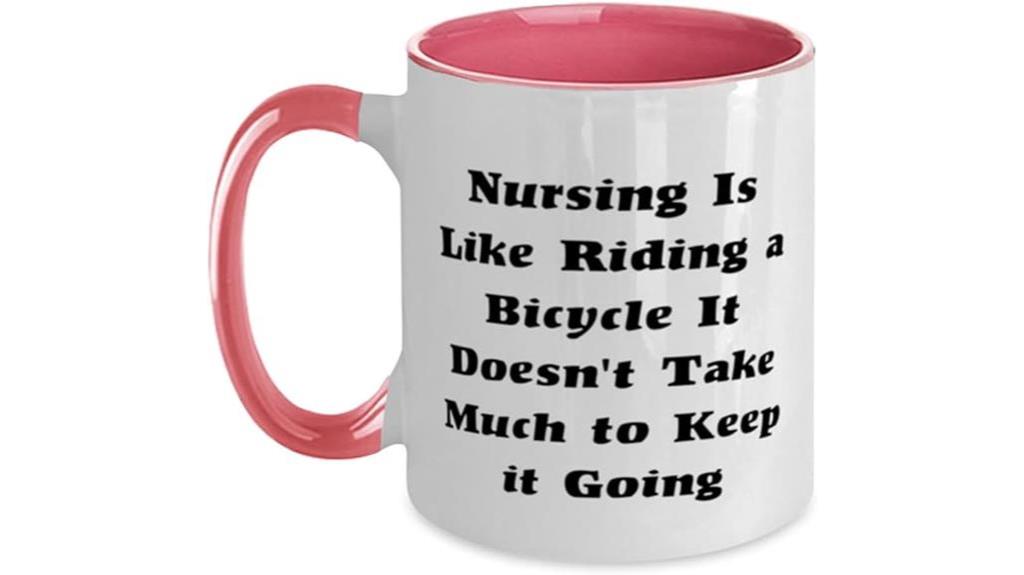nurse themed mug for gift
