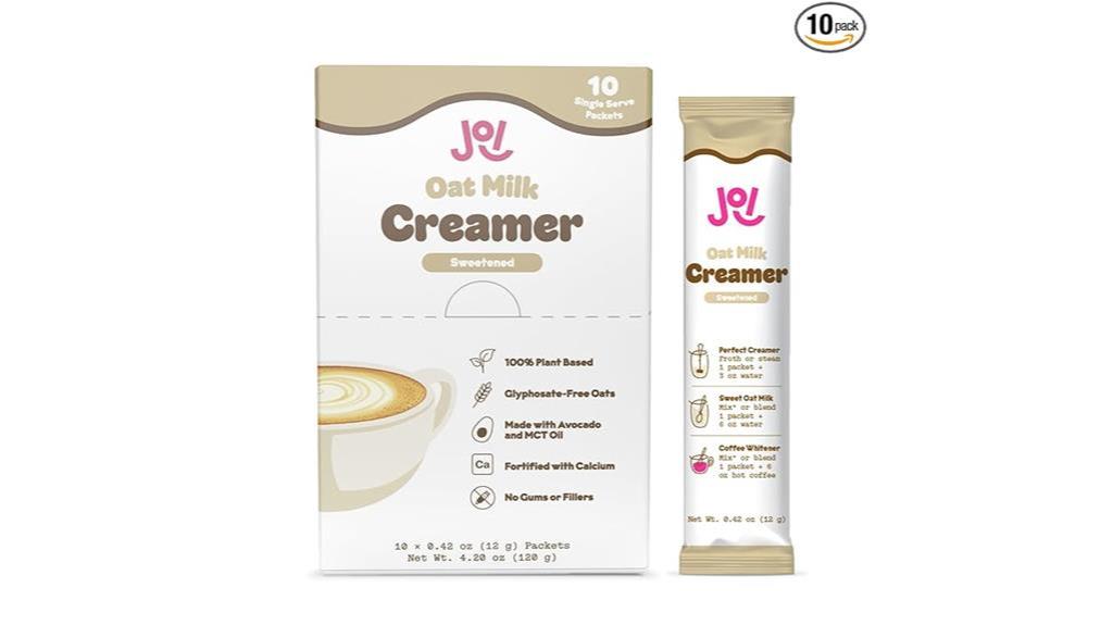 oat milk coffee creamer