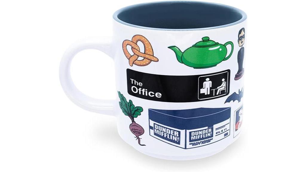 office themed ceramic coffee mug