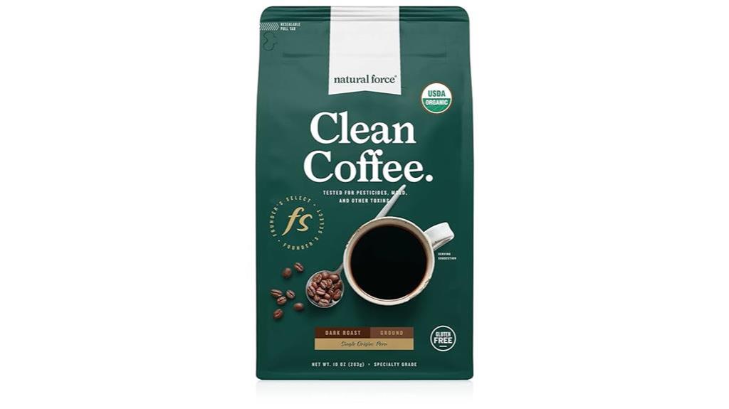 organic dark roast coffee